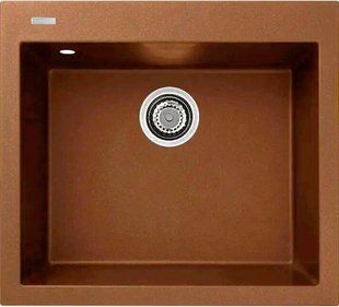 Кухонная мойка Adamant Univer 560x500x200 terra-cotta 286223, Цемент матовый
