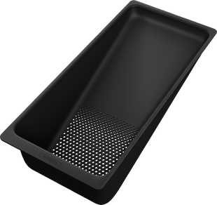 Коландер кухонний Hansgrohe F14 мультифункціональний Matt Black 40963000