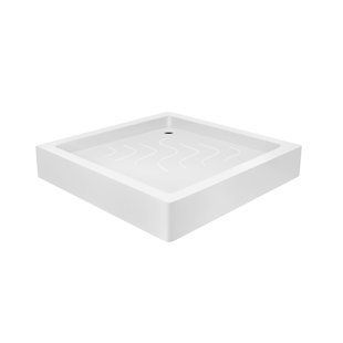 Душовий піддон Lidz Mazur ST80x80x16, Білий
