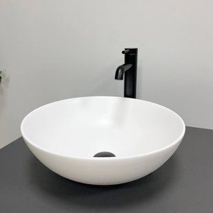 Умывальник VBI Amalfi white matt накладний VBI-013400, Белый матовый