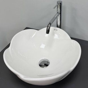 Умывальник VBI Rosolini white накладний VBI-012625, Білий