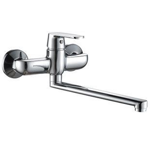 Смеситель для кухни со стены Globus Lux Laguna GLA-0104, Хром