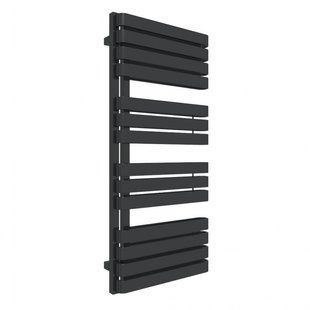 Полотенцесушитель водяной Terma 1110x500 Warp S WGWAS111050K9M5GD, Черный матовый