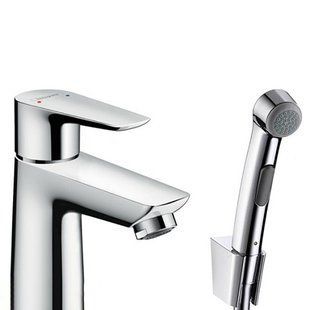 Змішувач Hansgrohe Talis E 110 для умивальника з гігієнічною лійкою 71729000
