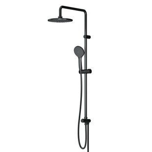 Душова система ShowerSpot без змішувача Am.Pm Gem black F0790022, Черный матовый
