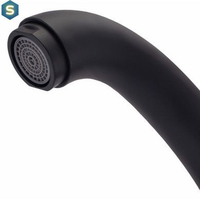 Смеситель для кухни Lidz (BLA)-14 43 008F-3, Черный матовый