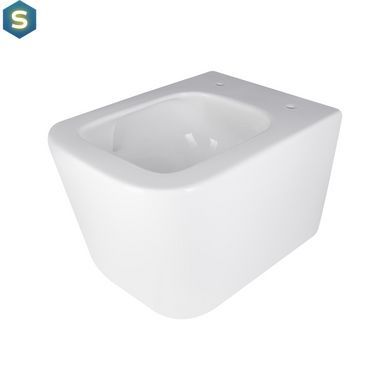 Унітаз підвісний Qtap Crow безобідковий з сідінням Soft-close QT05335171W, Білий