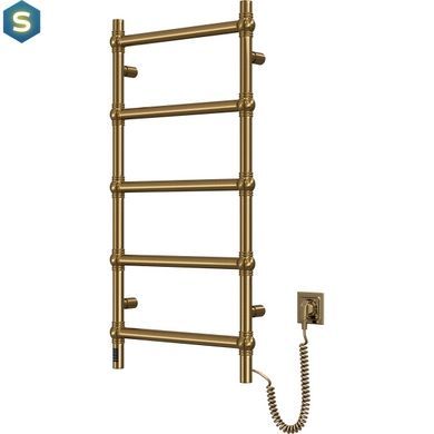 Электрический полотенцесушитель Navin Retro 500x1000 Sensor правая, бронза 12-228153-3680, Бронза, Правое, Электронный