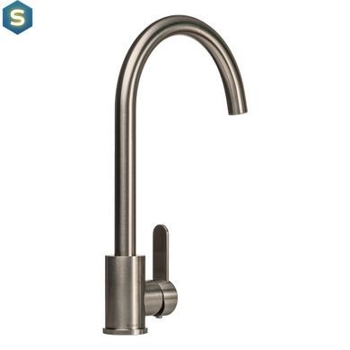 Змішувач для кухні Globus Lux Wien SUS2-203SN, Графитовый хром