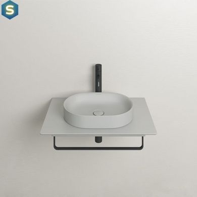 Умивальник Catalano Horizon 50x35 150AHZCS, Цемент