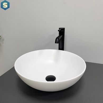 Умывальник VBI Amalfi white matt накладний VBI-013400, Белый матовый