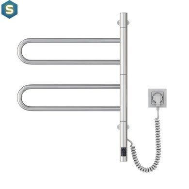 Електрична рушникосушка Navin Fouette 480x600 Sensor з таймером 00-044050-5080, Хром, Електронний