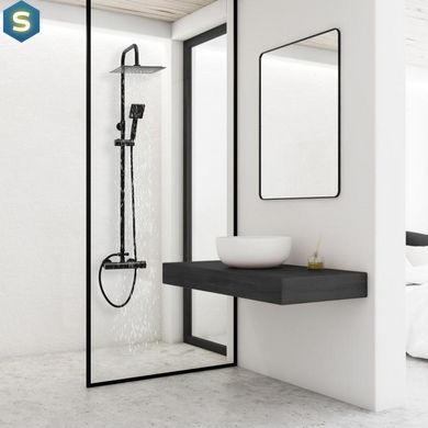 Душова система Yoka Flova 25 black BP.FLOVA 25 BLK, Черный матовый