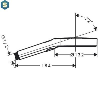 Ручний душ Hansgrohe Rainfinity 130 3jet 26864000 хром