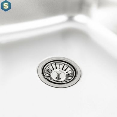 Кухонная мойка из нержавеющей стали Platinum сатин 8060 R (0,7/160 мм), Satin