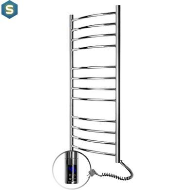 Полотенцесушитель электрический Navin Камелия 480x1200 Sensor правый с таймером 10-007033-4812, Хром, Правое, Электронный