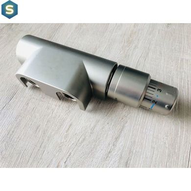 Набір для рушникосушки Oventrop Multiblock T Uni SH кутовий матова сталь (1184384), Хром матовий