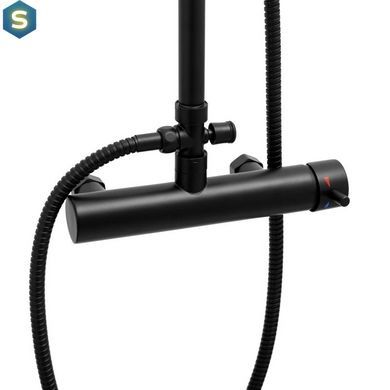Душова система Yoka Flova 25 black BP.FLOVA 25 BLK, Черный матовый