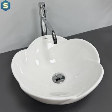 Умывальник VBI Rosolini white накладний VBI-012625, Білий