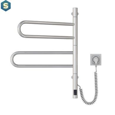 Електрична рушникосушка Navin Fouette 480x600 Sensor з таймером 00-044050-5080, Хром, Електронний