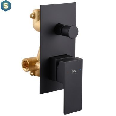 Душевая система Topaz Odiss To-18205-H66-BL, Черный матовый