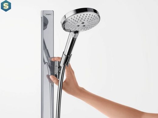 Душевой гарнитур Hansgrohe Raindance Select 120/90 см 3Jet White/хром 27648400