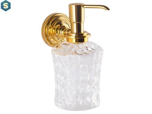 Дозатор жидкого мыла Kugu Versace 214G, Золотой