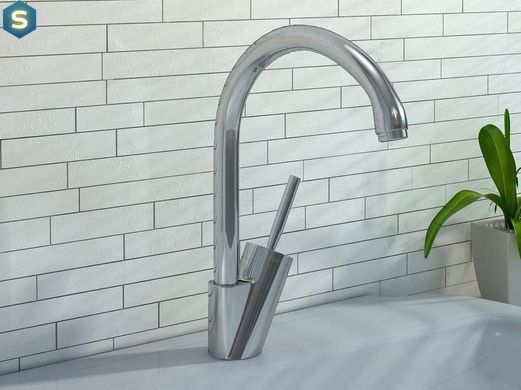 Смеситель для умывальника Kohlman Maxima chrome QB156M, Хром