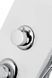 Душевая панель Corsan Alto white LED с изливом A017MWHLEDW, Хром