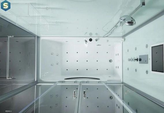 Гідромасажний паровий бокс Golston G-U697 білий 1790x960x2230 мм