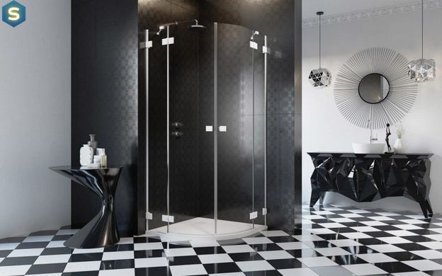 Душова кабіна Radaway Essenza Pro White PDD 80Lx100Rx200 10095080-04-01L+10095100-04-01R