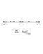 Спот Nowodvorski 7693 Mono surface GU10 6x10W IP20 Bl