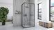 Душевая кабина Rea City 90x90 black REA-K6446, Черный матовый, Универсальная, черный матовый