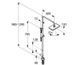 Душова система Kludi A-QA Dual Shower System 4919105-00, Хром