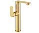 Змішувач для умивальника Mexen Milo gold високий MEX-71315-50, Золотий
