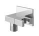 Душевая система Kohlman Excelent 40 chrome с термостатом + BOX скрытого монтажа QW432HQ40, Хром