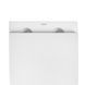 Унітаз підвісний Kroner Harz WHI493736 RIMLESS безобідковий з сидінням Slim Duroplast / Soft-close / Quick relase (KH493736WHIR), Білий