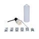 Кухонная мойка Lidz H5050G 3.0/0.8 мм Brush Grey (LDH5050GPVD3008), Каппучино
