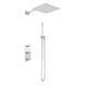 Душова система Kohlman Excelent 30 chrome + BOX прихованого монтажу KPL-QW217HQ30, Хром