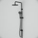 Душова система ShowerSpot без змішувача Am.Pm Gem black F0790022, Черный матовый