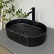 Умывальник VBI Verona 50 black marmo matt накладной VBI-011328, Черный матовый