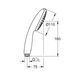 Ручной душ Grohe QuickFix Vitalio Start 110 27940001, Хром