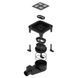 Душевой трап Waterway Spot X 10х10 WSX100001G2 сірий