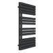 Полотенцесушитель водяной Terma 1110x500 Warp S WGWAS111050K9M5GD, Черный матовый