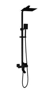 Душевая система Globus Lux Sicilia VAN-SBQ-SH-02-BB, Черный матовый
