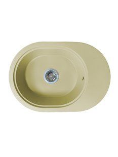 Кухонная мойка Adamant Ovale 610x420x180 ivory 641223, Бежевый