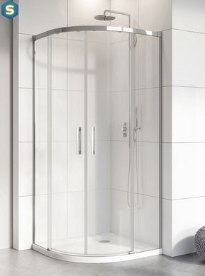 Душова кабіна Radaway Idea PDD 90Lx100Rx200 стекло прозора 387139-01-01 + 387156-01-01