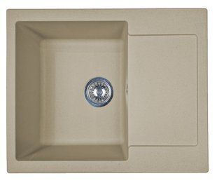 Кухонная мойка Adamant Minimal 615x495x200 Sand сахара 000008529, Sand