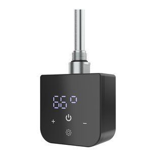 ТЭН для полотенцесушителя OnlyHeat Onyx Black 0,6 кВт, Черный/золото