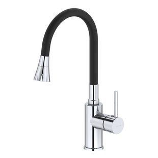 Смеситель для кухни с гибким изливом Imprese Argo-s хром f03409001EC, Хром